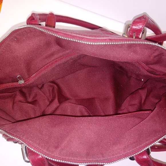 Danie red leather bag - Picture 12 of 16